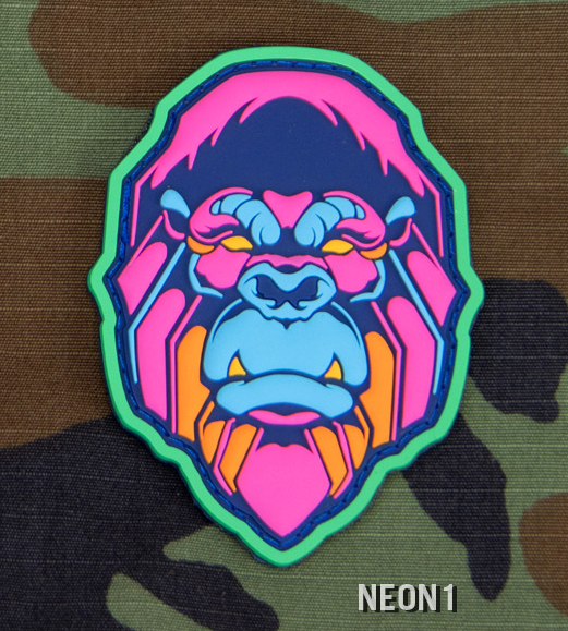 Mil-Spec Monkey Honey Badger PVC velcro patch Mil-Spec Monkey Honey Badger PVC velcro patch