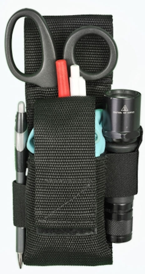 Raine Large EMT Tactical Pouch for Flashlights, Knives, Tools and Scissors
