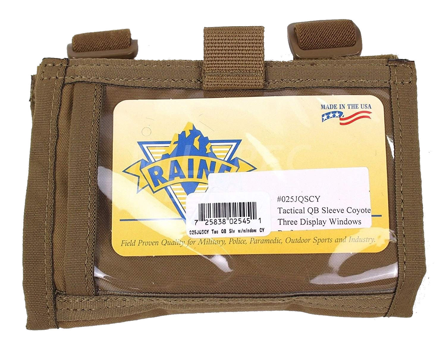 Raine Tactical QB Sleeve for Military, Leaders and Athletes - D.O.P.E. Cards