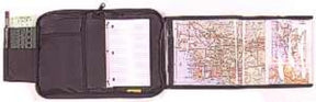 Raine Map Case Field Binder - BLACK