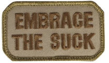 CLEARANCE - Embrace the Suck Morale Patch