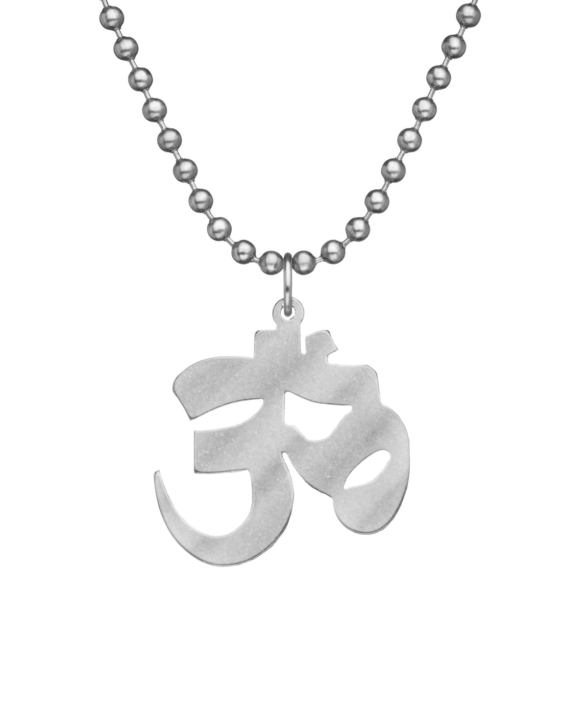 Genuine U.S. Military Issue AUM Necklace with Dog Tag Chain