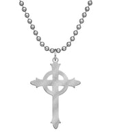 Genuine U.S. Military Issue Presbyterian Cross Necklace with Dog Tag Chain