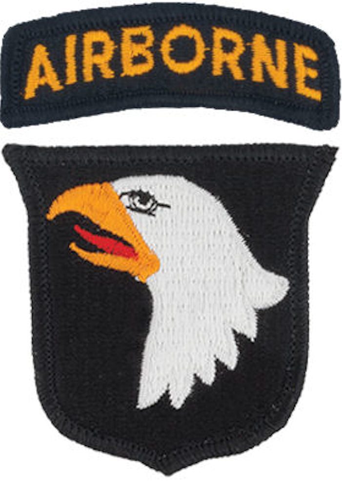 101st Airborne Division Patch with Airborne Tab