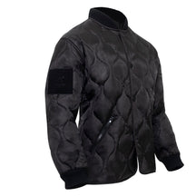 Rothco Quilted Woobie Jacket Black