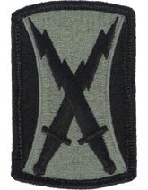 106th Signal Brigade ACU Patch - Foliage Green - Closeout Great for Shadow Box