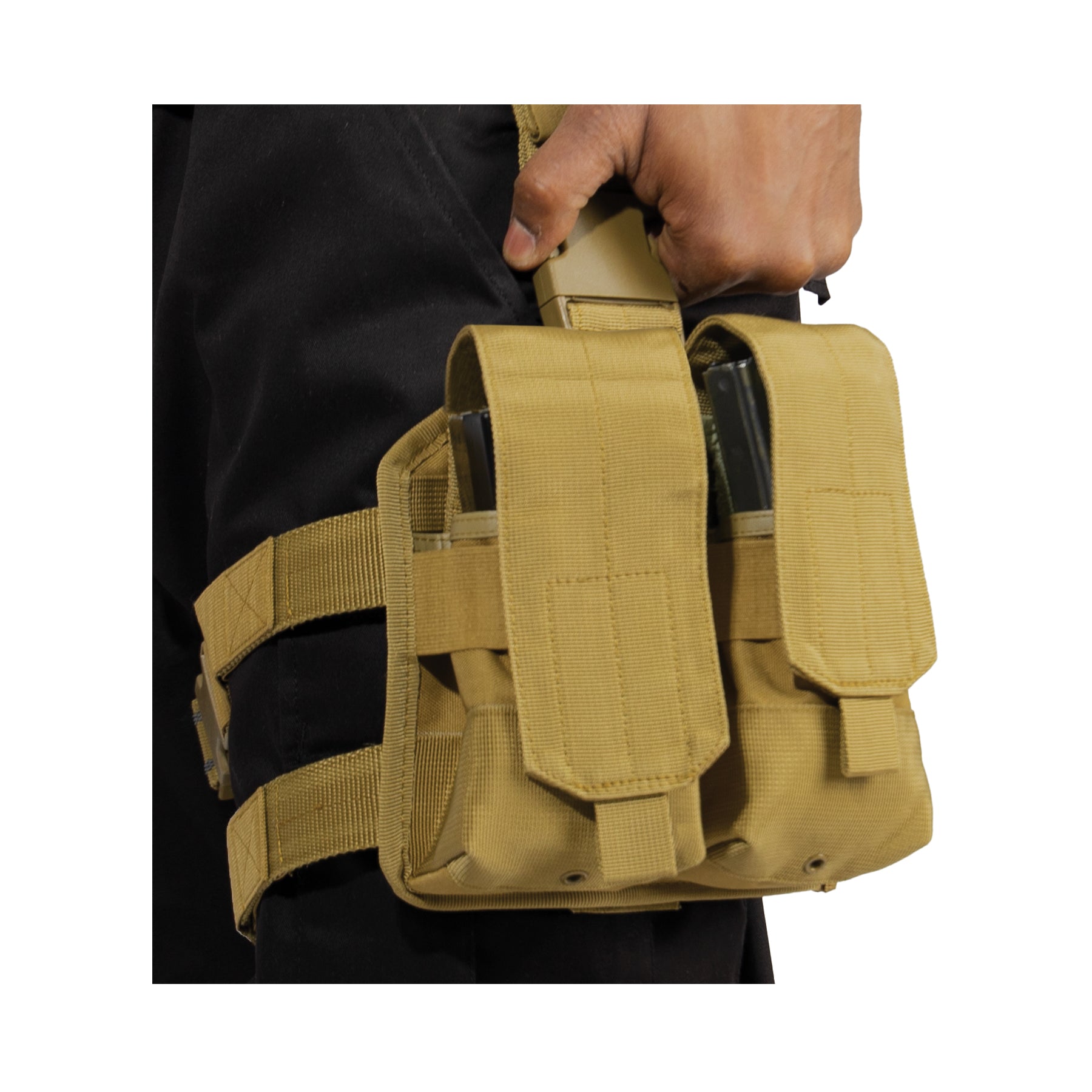 military leg pouch