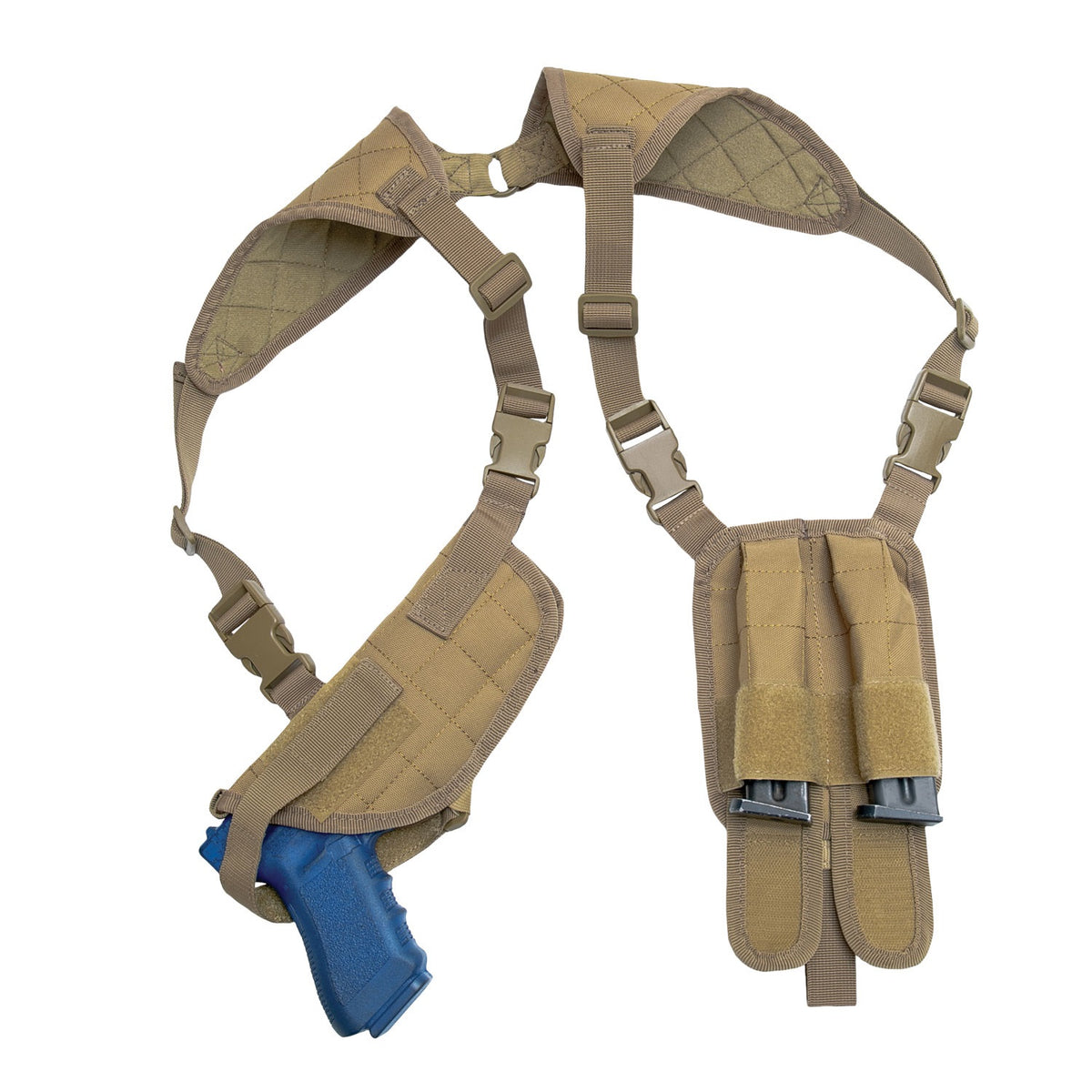 Rothco Ambidextrous Shoulder Holster Coyote Brown