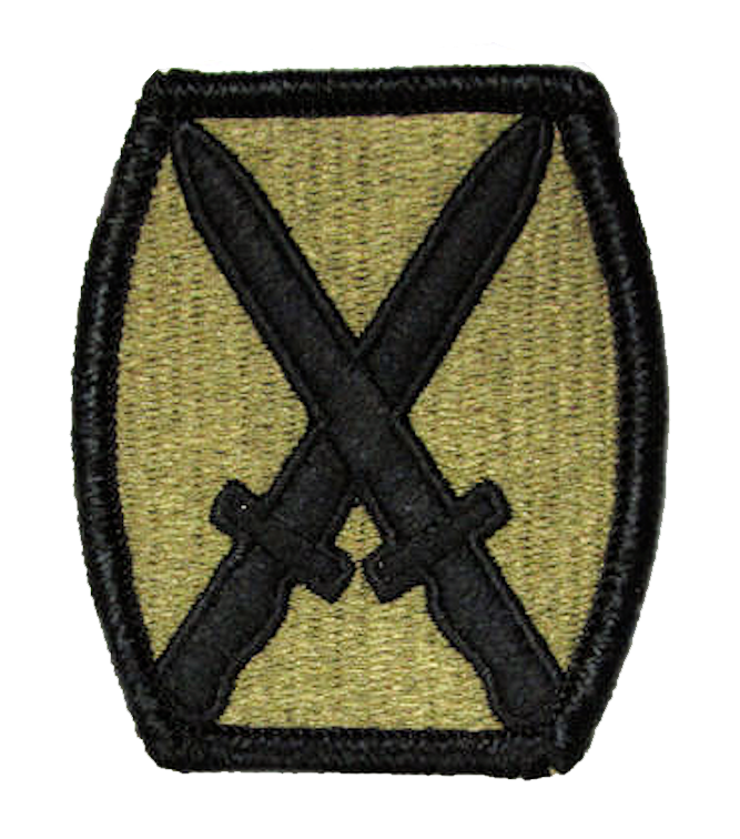 10th Mountain Division OCP Patch