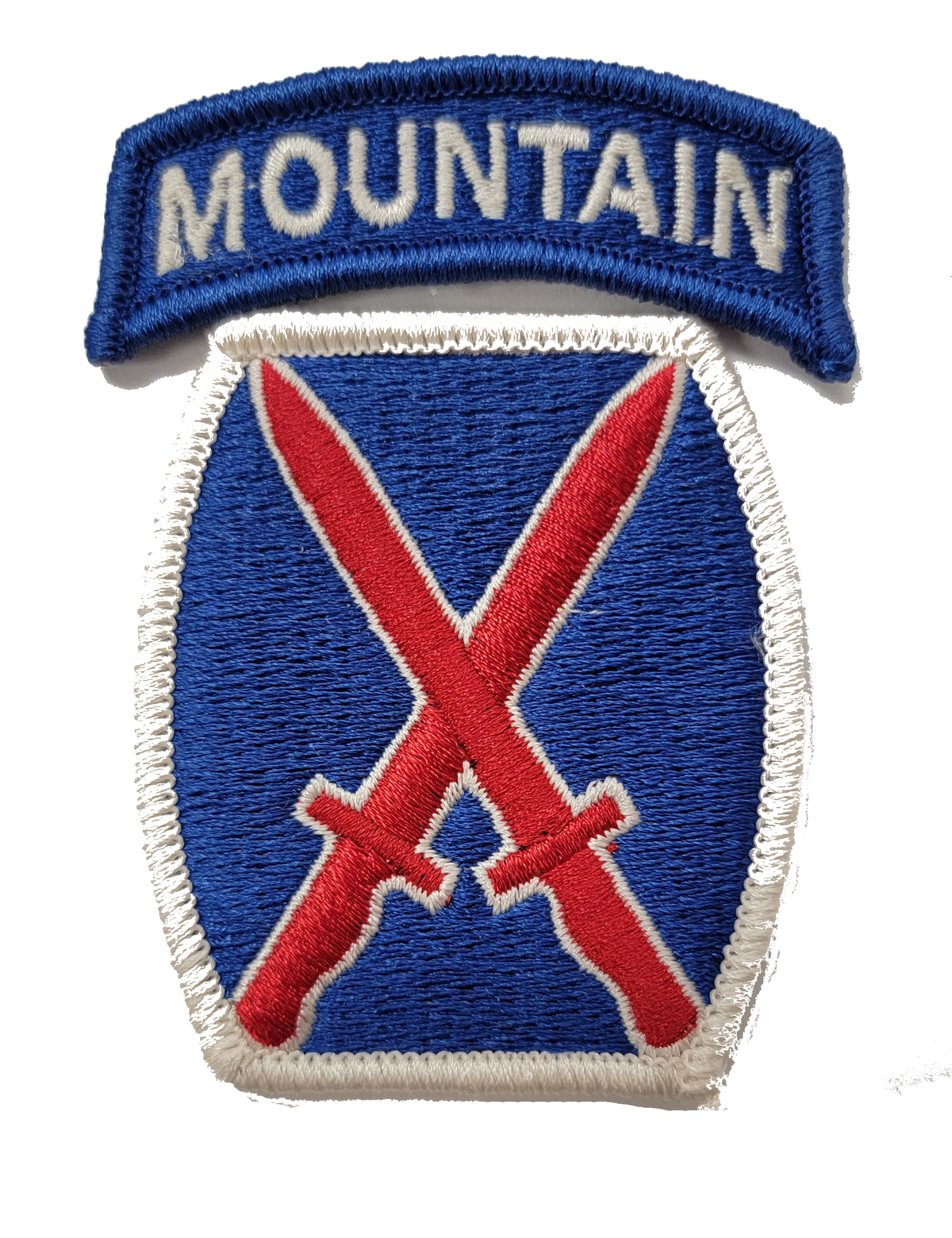10th Mountain Division Patch - Full Color