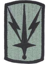 1107th Signal Brigade ACU Patch - Foliage Green - Closeout Great for Shadow Box