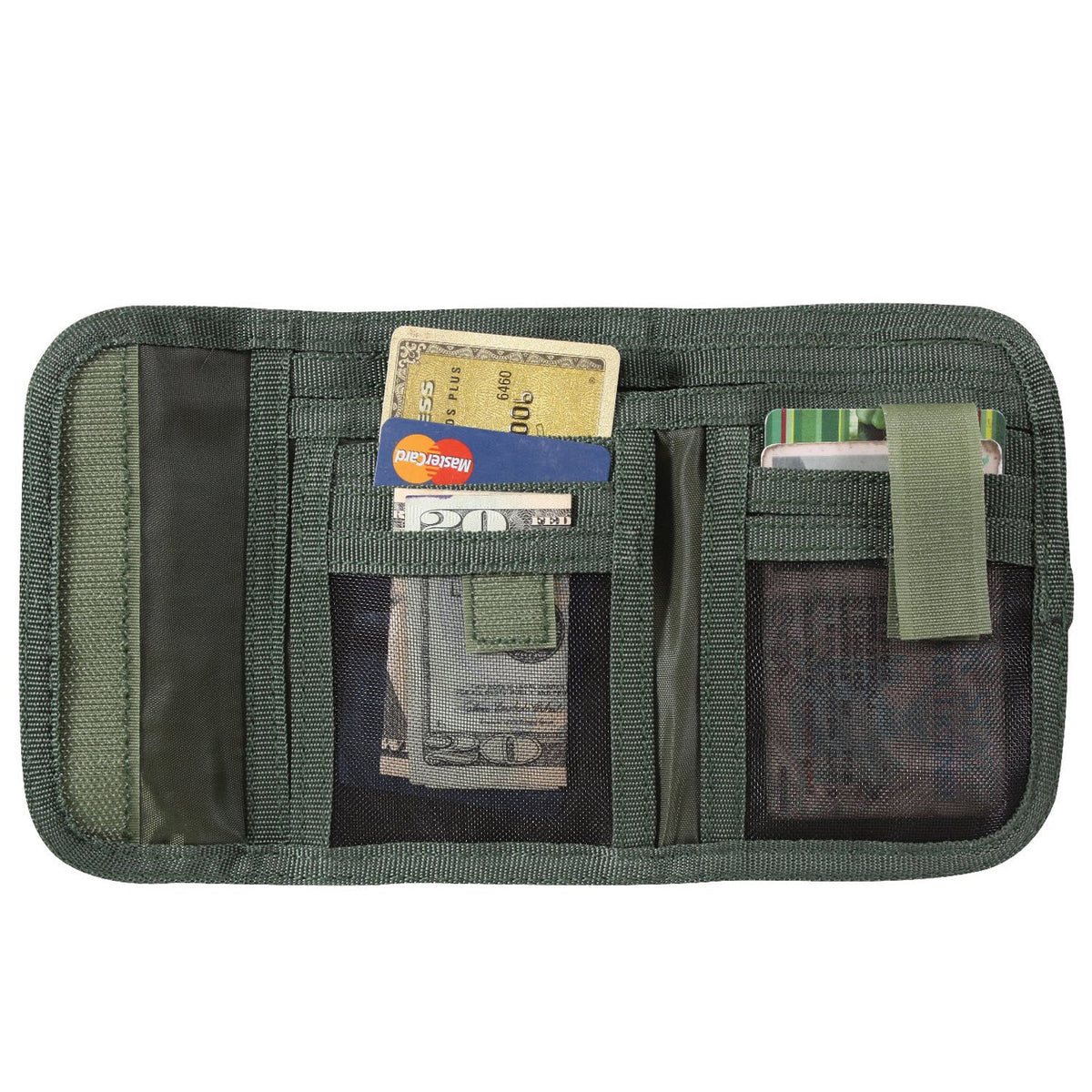 Rothco Deluxe Tri-Fold ID Wallet Woodland Camo