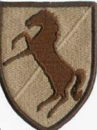 11th ACR Patch Desert - Closeout Great for Shadow Box
