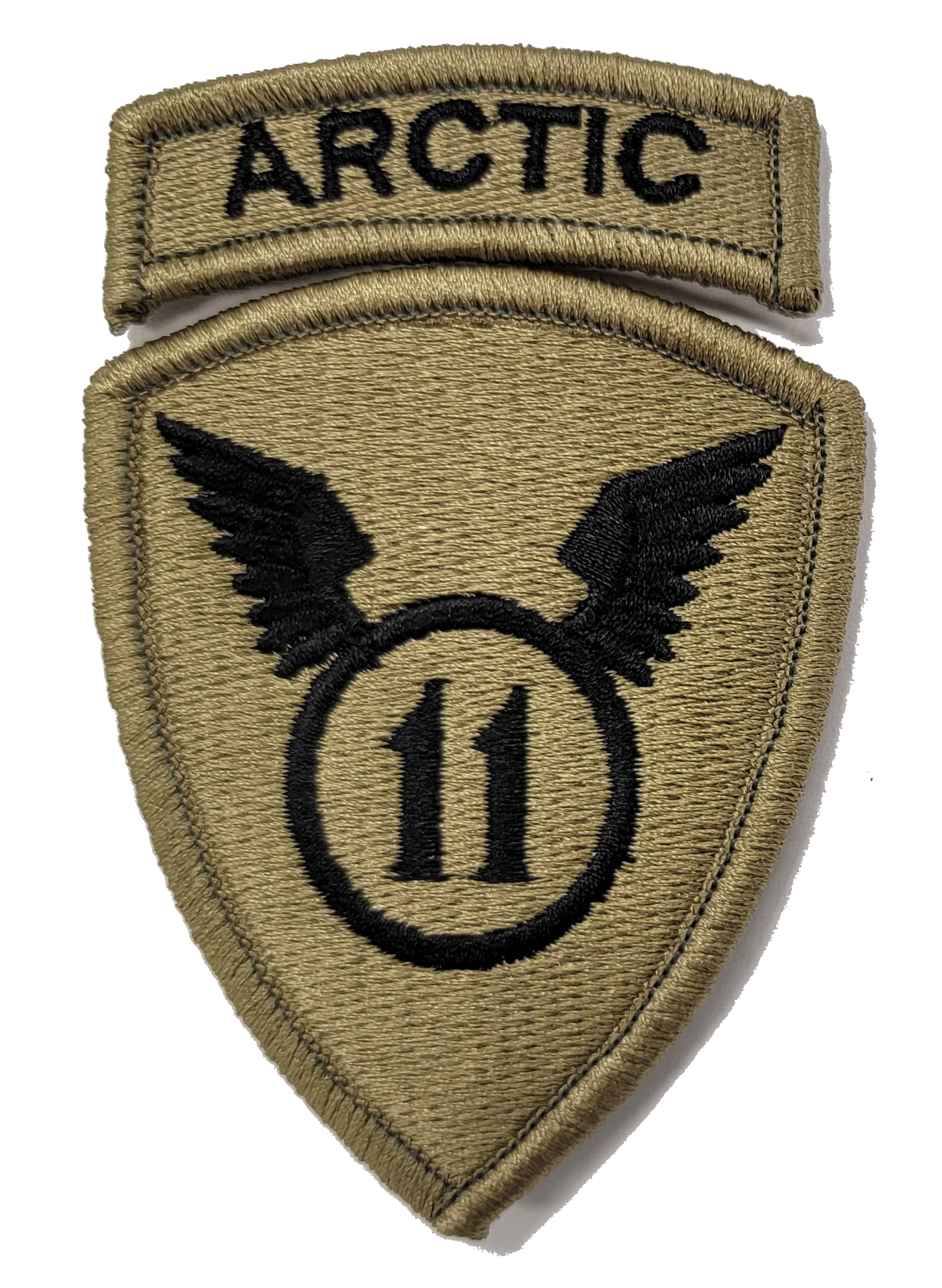 11th Airborne Division OCP Patch with Arctic Tab