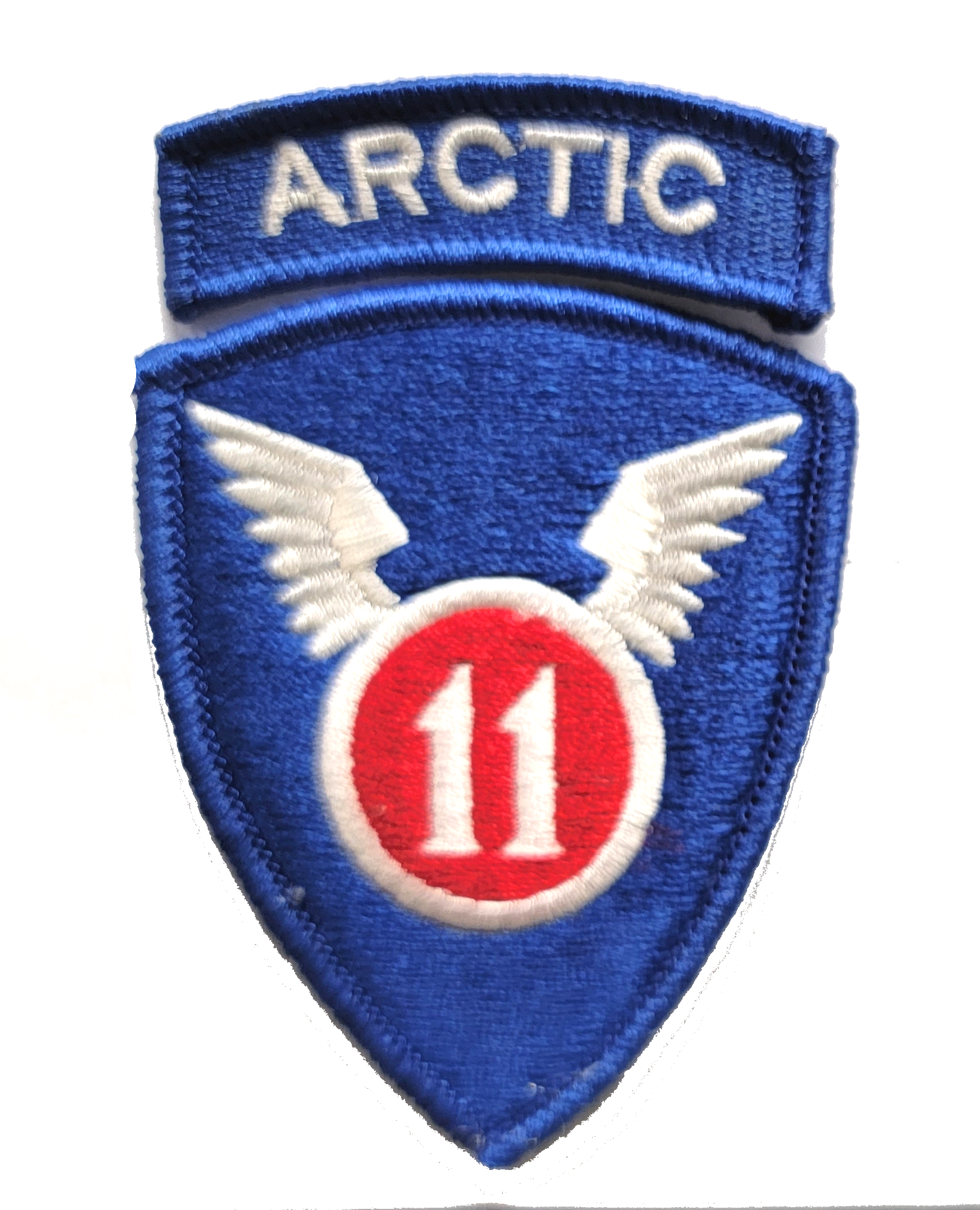 11th Airborne Division Patch with ARCTIC Tab - Full Color Dress