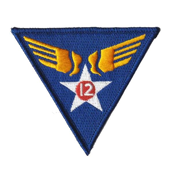 12th Air Force Patch - Army Air Corps Novelty Patches