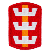 130th Engineer Brigade Patch - Full Color Dress