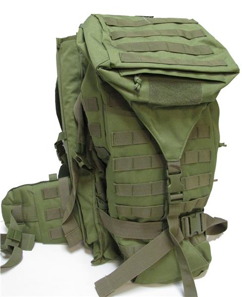 Military Uniform Supply Backpack with Rifle Holder - Hunting Pack