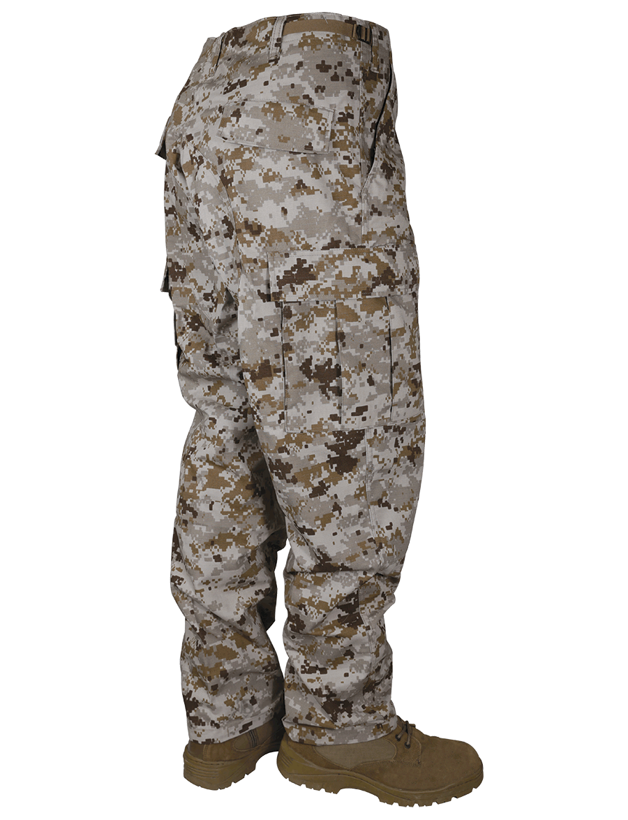 Tru-Spec 1370 Desert Digital 6.5 oz. 65/35 Vat Dyed Polyester/Cotton  Rip-Stop BDU Pants - United Uniform Distribution, LLC