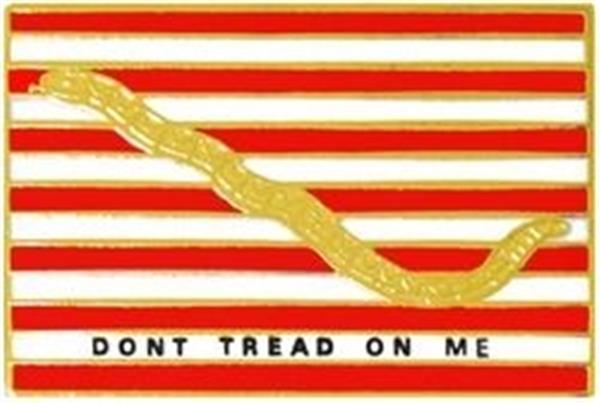 1st Navy Jack Small Pin Size 7-8"