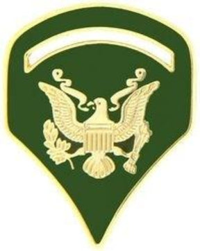 U.S. Army Specialist 5 Rank Insignia Pin - SPEC 5