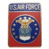 USAF Red and Blue Hat Pin