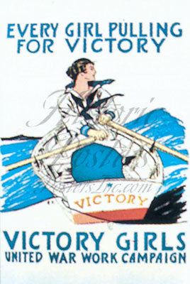 Victory Girls Poster - United War Work Campaign