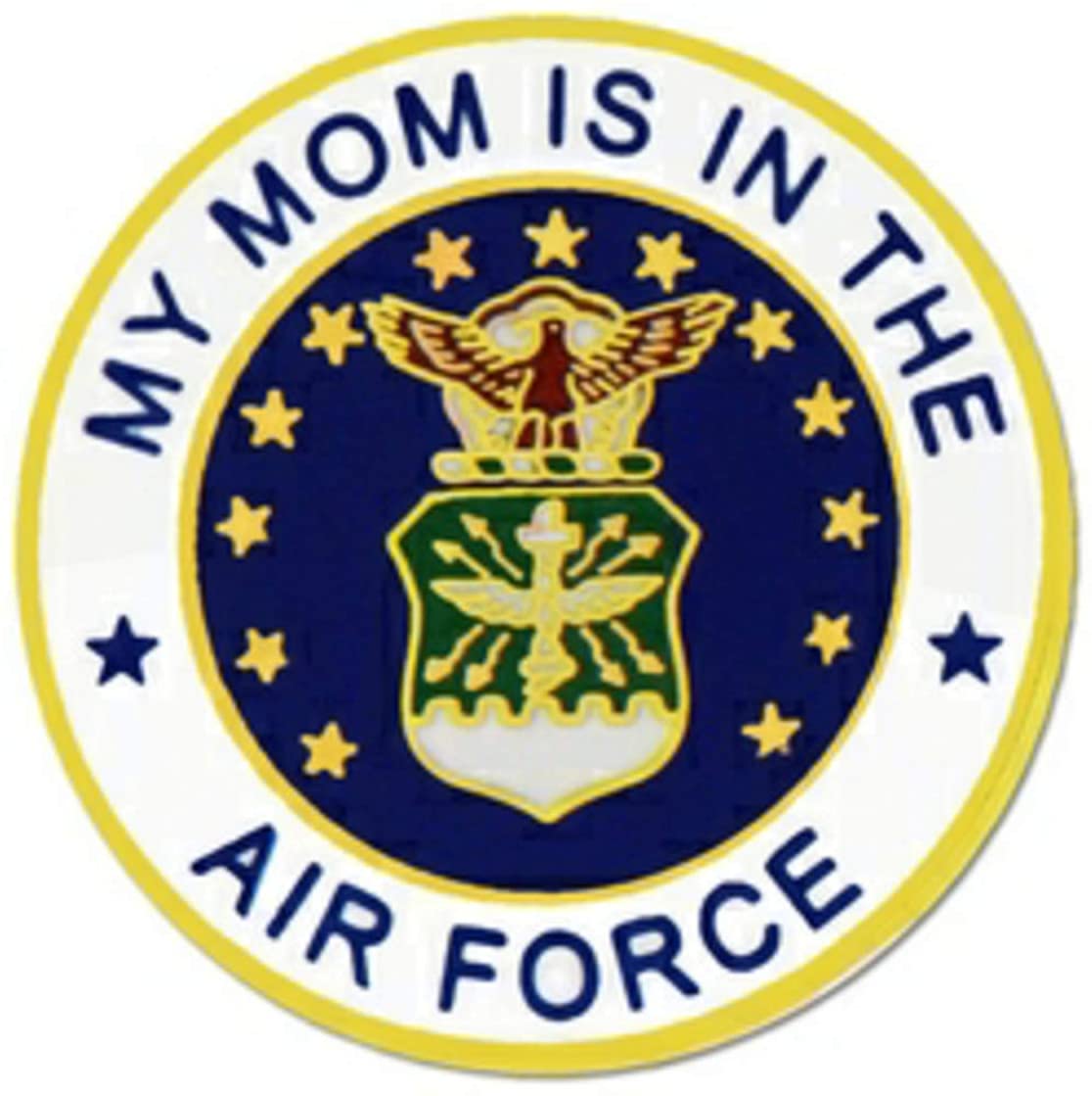 "My Mom is in the Air Force" Small Pin - CLEARANCE!