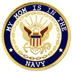 "My Mom is in the Navy" Small Pin