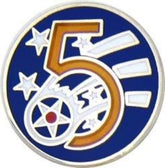 5th Air Force Pin