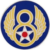 8th Air Force Pin
