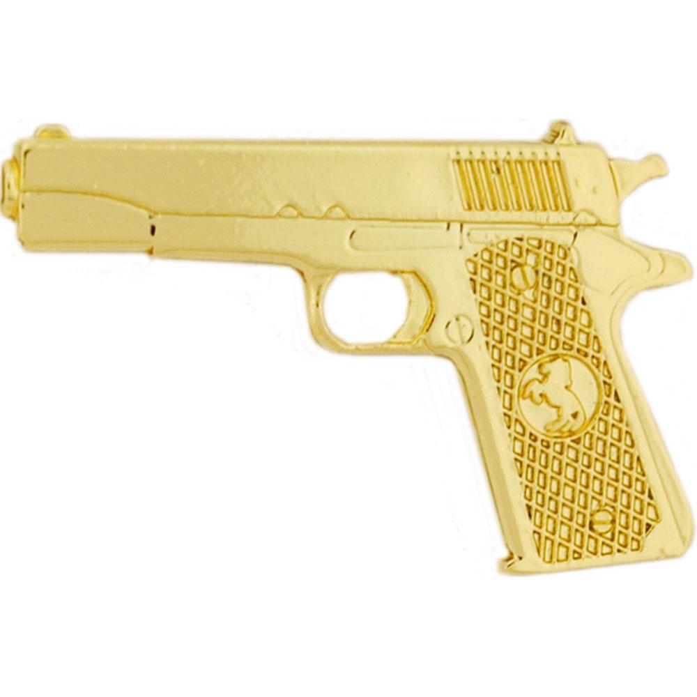 Gold 45 Pistol Small Pin