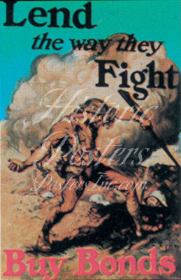 Lend the Way They Fight Poster
