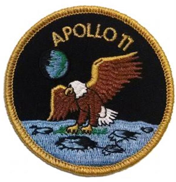 NASA Apollo 11 Lunar Landing Patch - 3 Inch
