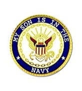 US Navy SON Small Pin Size 7-8"