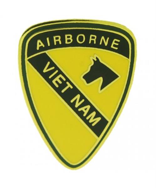 1st Cavalry Division Airborne Vietnam Veteran Pin
