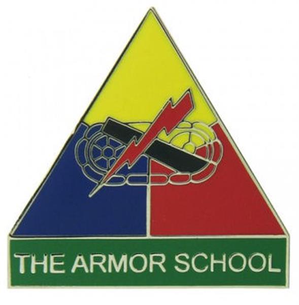 The Armor School Pin