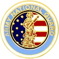 Army National Guard Large Pin