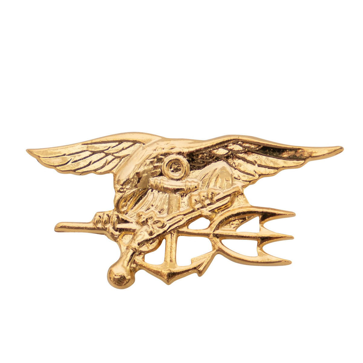Rothco Navy SEAL Gold Trident Lapel Pin