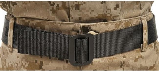 Black Raine Military Rigger Belt