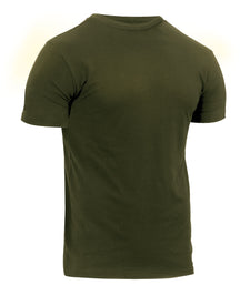 Rothco Athletic Fit Solid Color Military T-Shirt