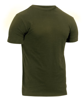 Rothco Athletic Fit Solid Color Military T-Shirt