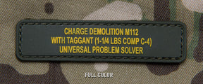 C4 Problem Morale Patch PVC - Mil-Spec Monkey