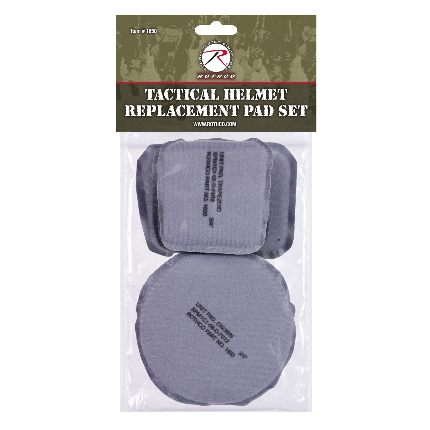 Rothco Tactical Helmet Replacement Pad Set