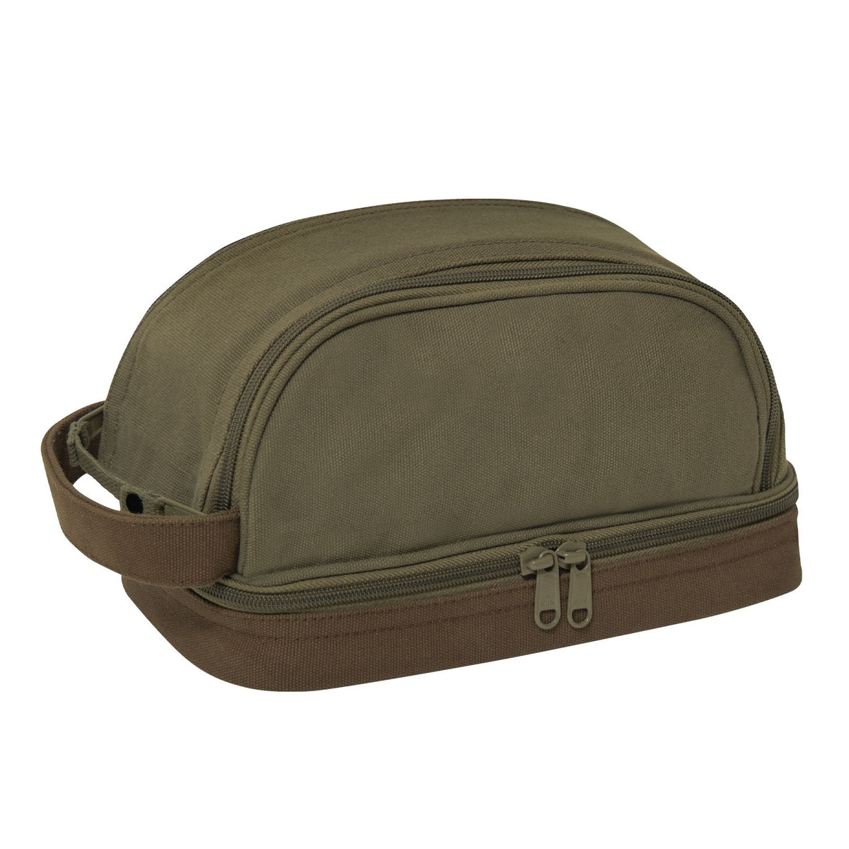 Rothco Deluxe Canvas Travel Kit Olive Drab