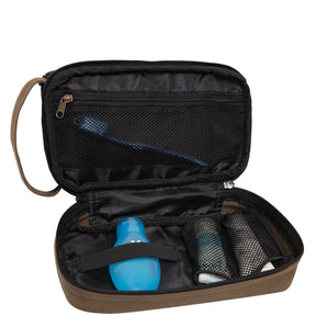 Rothco Deluxe Canvas Travel Kit Black