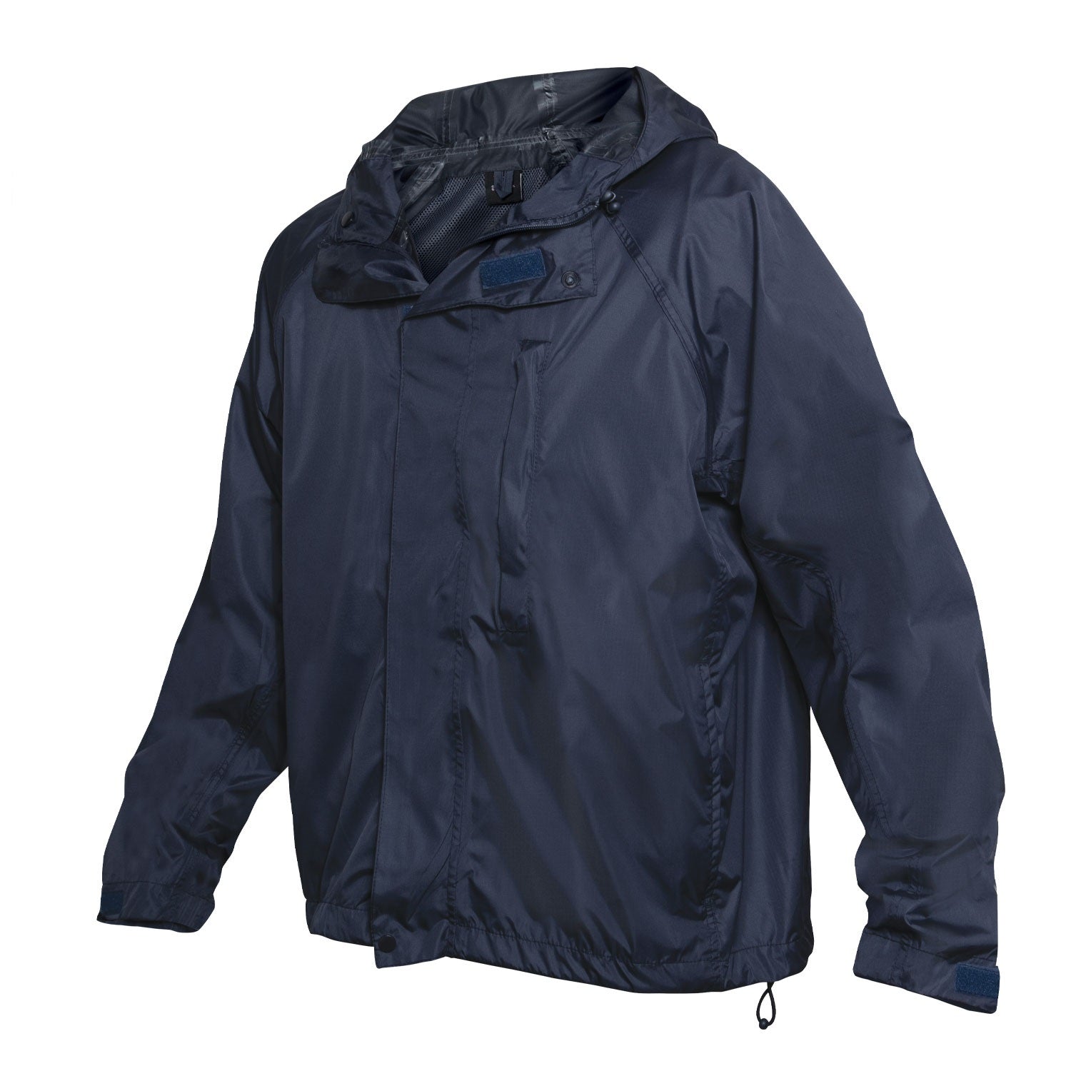 Rothco Packable Rain Jacket Navy Blue