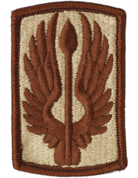 18th Aviation Brigade Patch Desert - Closeout Great for Shadow Box