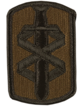 18th Medical Command Patch Subdued  - Closeout Great for Shadow Box