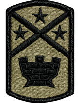 194th Engineer Brigade Army OCP Multicam & Trade Patch